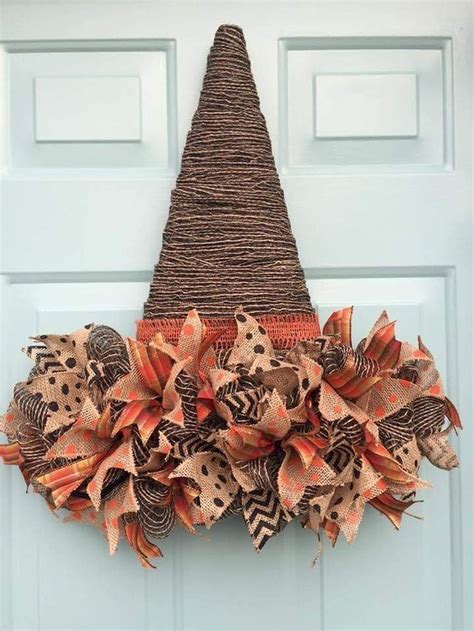 Easy And Inexpensive Fall Decorating Ideas Home To Z Diy Fall Wreath