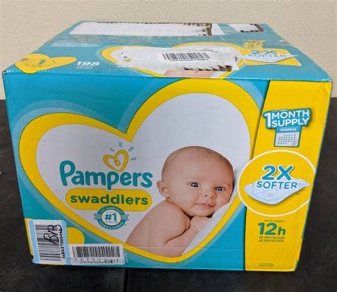 Pampers Swaddlers Newborn Diapers Size 1 198 Count Cosmetics And More Limited Beautetrade