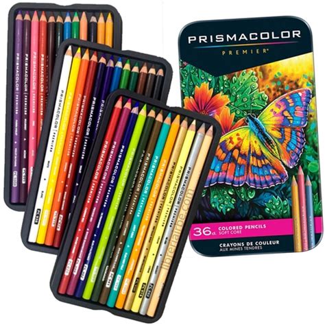 Color Pencil Set Prismacolor Premier 36 Colors 92885t