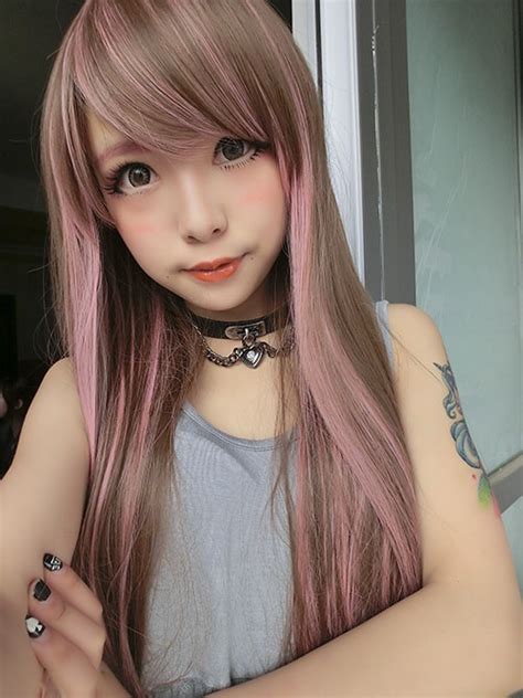 Ammonias, parabens, and sulfates best results: Pastel pink Highlights from Quantum-Princess | Japanese ...