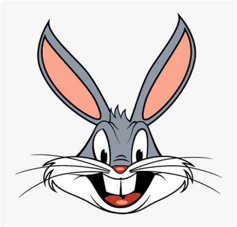 Cartoon Bugs Bunny Head Hd Png Download Kindpng