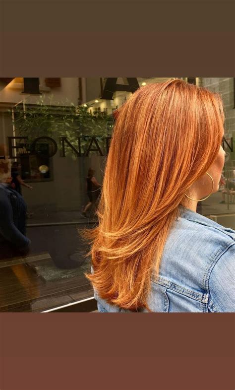 Neue Haarfabe Kupfer Haare Haare Rot