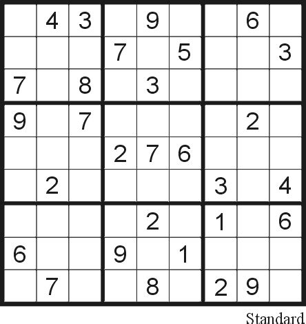 Looking for free printable sudoku puzzles? Hard Sudoku Printable