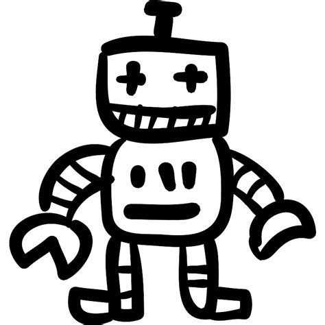 Robot Toy Vector Svg Icon Svg Repo