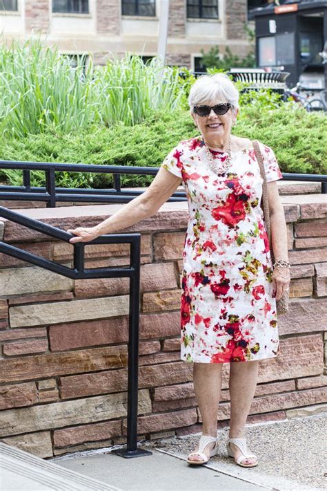 Nancys Summer Floral Attire For Women Over 60 With Pearls White Ankle