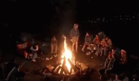 Summer Camp Gif Summercamp Campfire Discover Share Gifs Fire