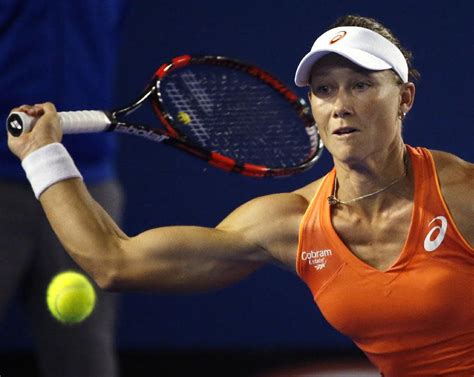 Samantha Stosurs Muscular Arms Get Lots Of Attention At Australian Open