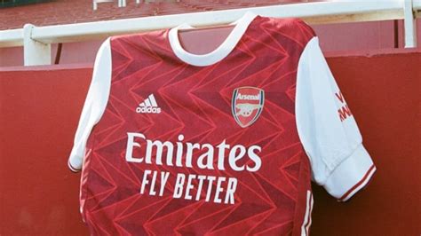 Arsenal Launch 202021 Adidas Home Kit And Confirm New Squad Numbers