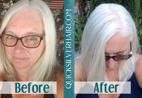Quicksilverhair Reviews Before And After Pictures Black Hair Dye