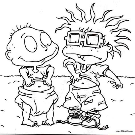 Tommy, chuckie, phil, lil y angelica. TOMY COLORING PAGES FROM RUGRATS - Coloring Home
