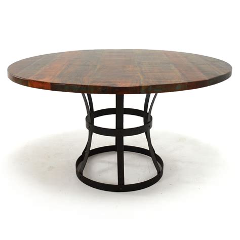 Check spelling or type a new query. Brewster 54" Round Dining Table, Reclaimed Wood - Home ...