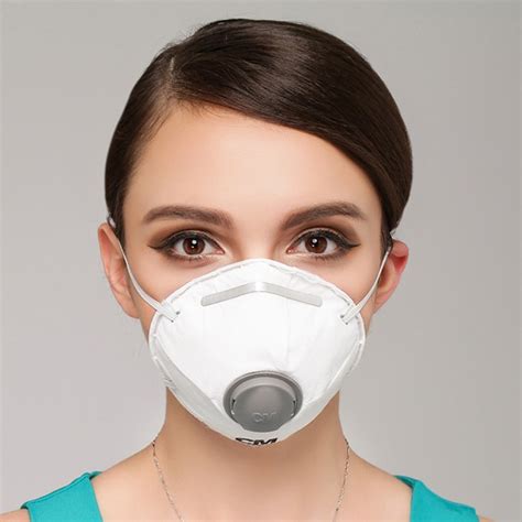 Pm25 Respirator Dust Mask White Air Breather Carbon Filter Mask Dust