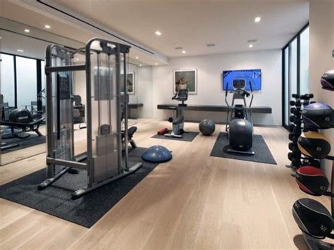 35 Best Home Gym Floor Ideas To Transform Your Space In 2024