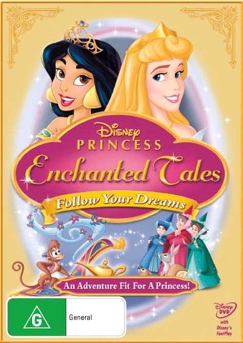 Disney Princess Enchanted Tales Follow Your Dreams Disney Dvd Sanity