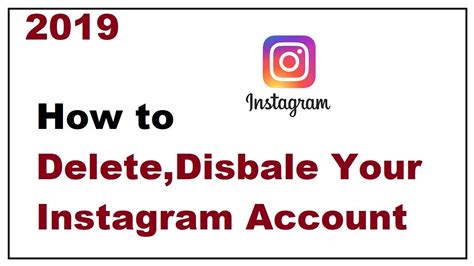 Here are our simple steps to leave the 'gram behind for good. how to delete instagram account 2019 - YouTube