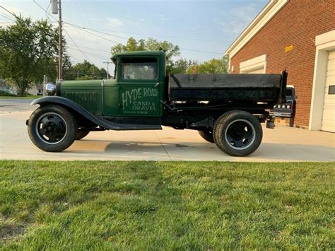 1930 Ford Aa Dump Truck Vintage Very Original Vintage Trucks For Sale