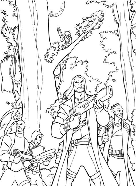 guardians   galaxy coloring pages  printable coloring pages  kids