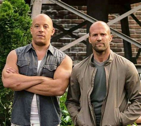 But also lastly, but not least, want to thank brother vin for your support of hobbs & shaw. Vin Diesel & Jason Statham | Jason statham, Fast and ...