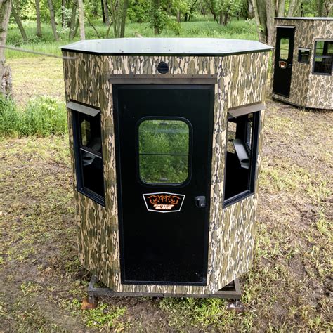 Gladiator Hunting Blind Rutted Up Blinds Elevated Hard Sided