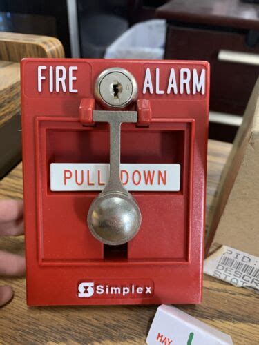 New Simplex 2099 9796 0630596 Addressable Manual Pull Station Fire Alarm