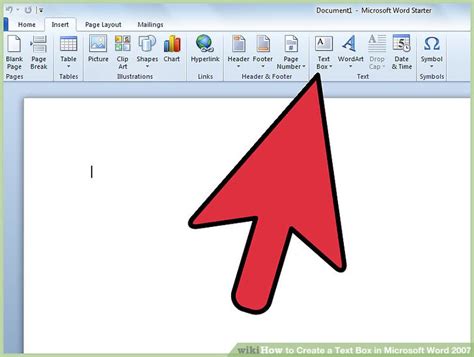 How To Create A Text Box In Microsoft Word 2007 8 Steps