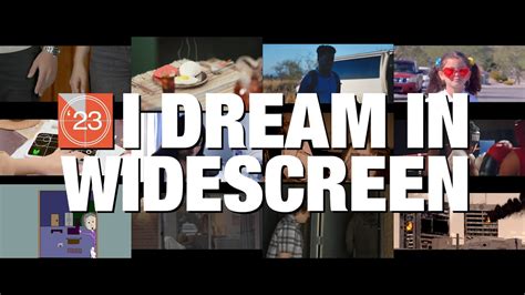 I Dream In Widescreen School Of Theatre Film Television Youtube