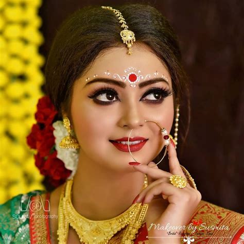 bride makeupdonebyme ☎contact 8274974934 🌷booking open for 2018 19🌷 page bengali bridal