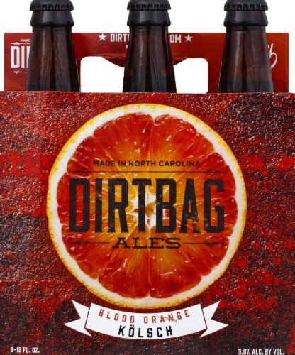Dirtbag Ales Blood Orange Kolsch 6 Bottles 12 Fl Oz Kroger
