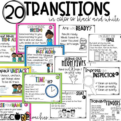 Classroom Transitions Are Routines That Are Used Regularly As A Way To
