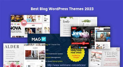 Best Blog Wordpress Themes 2023 Webinane