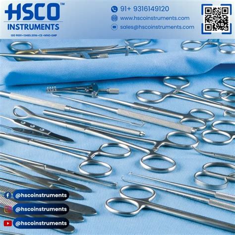 HSCO Surgical Instruments At Rs Stainless Steel Surgical Instruments In Jalandhar ID