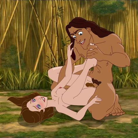 Rule 34 Canon Couple Disney Female Human Jane Porter Male Nipples