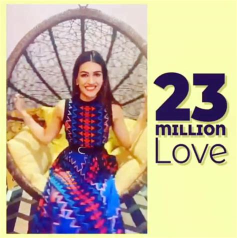 Kriti Sanon Celebrates 23 Million Followers On Instagram