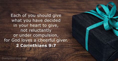 25 Bible Verses About Giving
