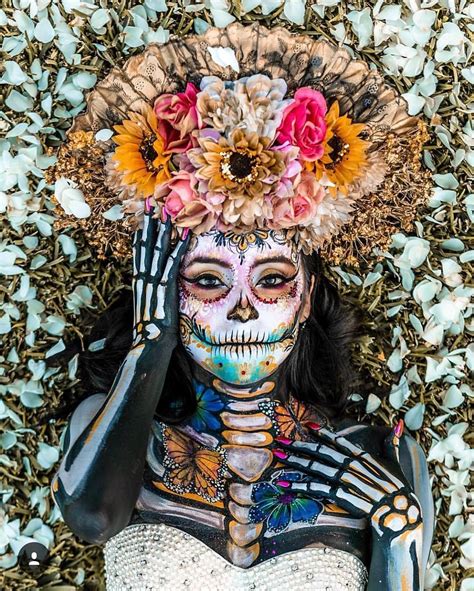 31 De Octubre 2018 El Equipo Loves Madeinmexico Present Maquillaje Día De Los Muertos