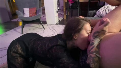 Sloppy Rimjob Ass Licking And Deepthroat Blowjob From Hot Emo Girlfriend Girls Rimming Xxx