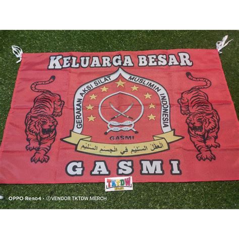 Jual Bendera Gasmi Pagar Nusa Ready Stok Banyak Siap Kirim Merah