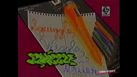1990s Squiggle Wiggle Writer Commercial Shorts 358 Youtube