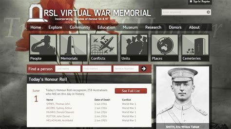 Virtual War Memorial Website Gets Sa Funding Boost For Students To