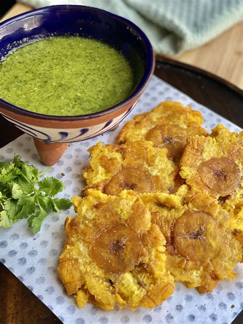 Tostones Twice Fried Plantains