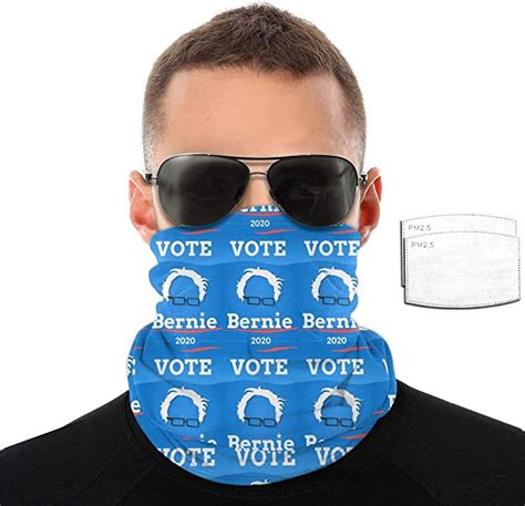 Bernie 2020 Sanders For President Usa 3d Headwear Bandana Face Mask For