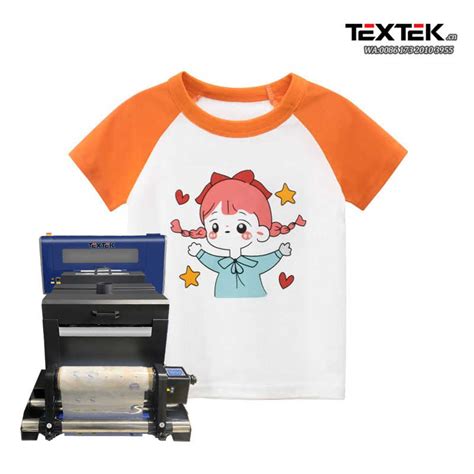 Textek New Dtf T Shirt Printing Machine Heat Transfer Dtf Pet Film