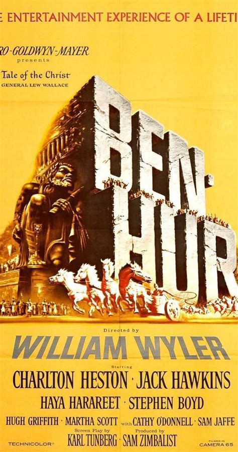 William Wyler S Ben Hur Staring Charlton Heston As Judah Ben