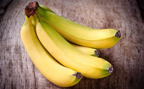 Bananas Yellow Fruit Fruits Food Hd Wallpaper Pxfuel