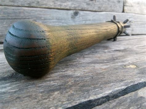 Wwi Trench Mace Trench Club War Mace Custom Weapon Etsy