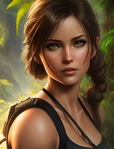 Ai Generované Žena Lara Croft Tomb Obrázek zdarma na Pixabay Pixabay