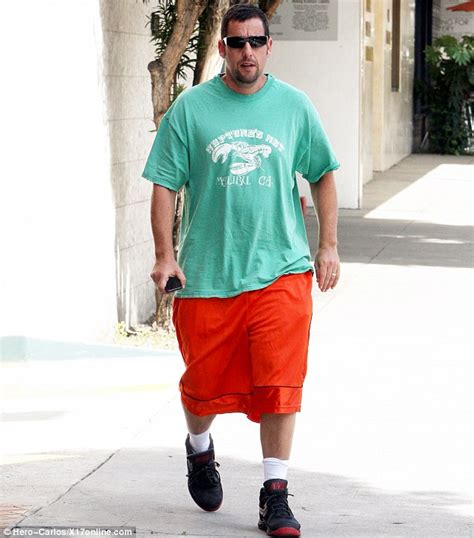 Adam Sandler Wears Baggy Long Shorts But The Odd Attire Does Nothing