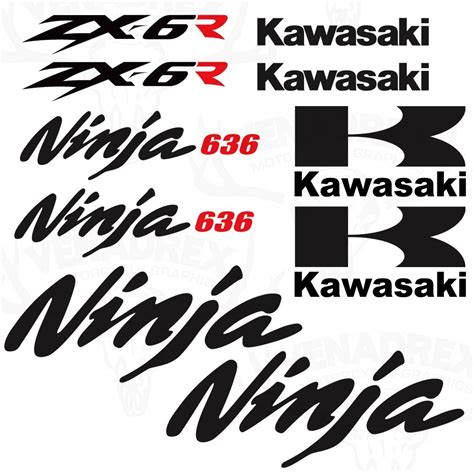 Pegatinas Kawasaki Ninja Siéntete Como Un Auténtico Guerrero