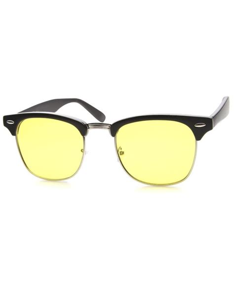 oversized arrow rimless round sunglasses for men and women frameless eyeglasses silver frame