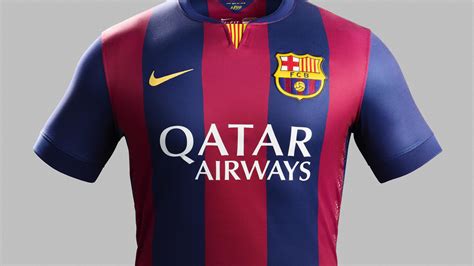 Nike And Fc Barcelona Unveil New Home Kit For 2014 15 Season Nike News